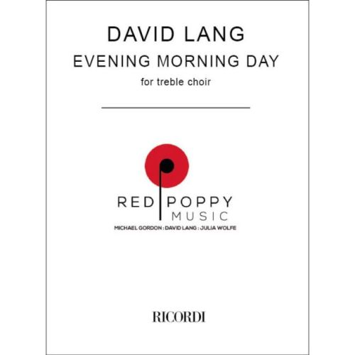 Lang, David - Evening...