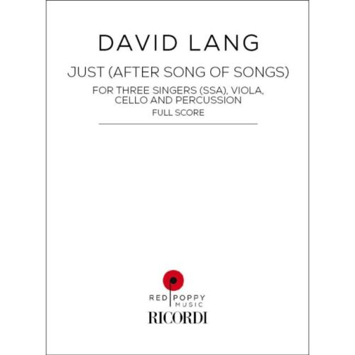 Lang, David - Just (After...