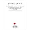 Lang, David - Just (After Song of Songs)
