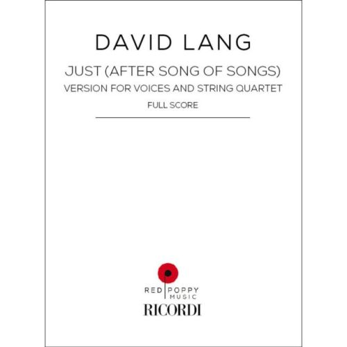 Lang, David - Just (After...