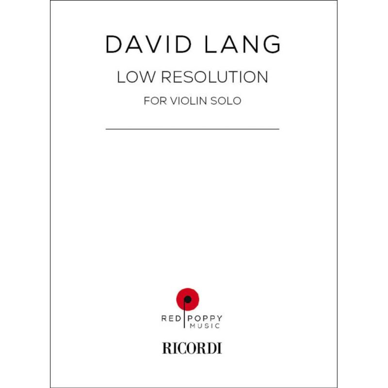 Lang, David - Low Resolution