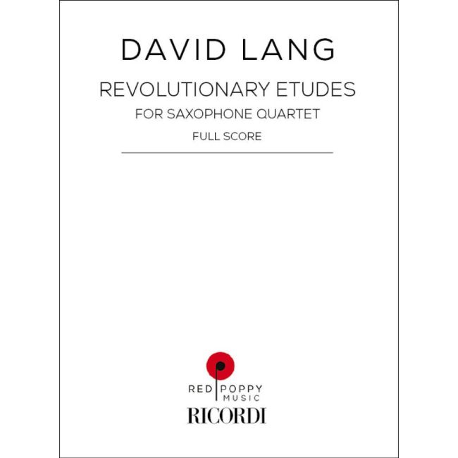Lang, David - Revolutionary Etudes