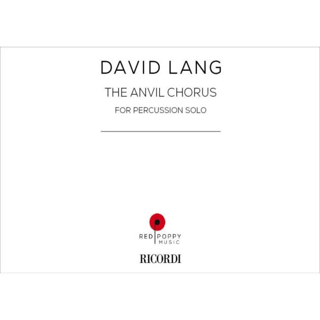 Lang, David - The Anvil Chorus