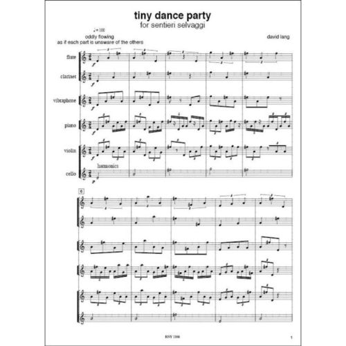 Lang, David - Tiny Dance Party