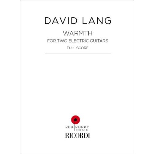 Lang, David - Warmth