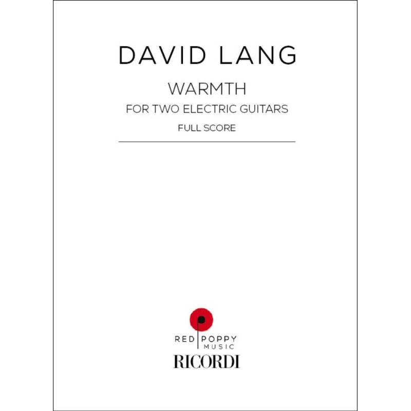 Lang, David - Warmth