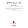 Lang, David - Solitary after the book of lamentations