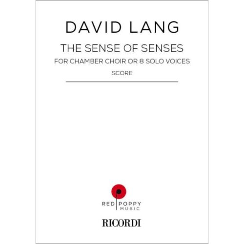Lang, David - The Sense of...