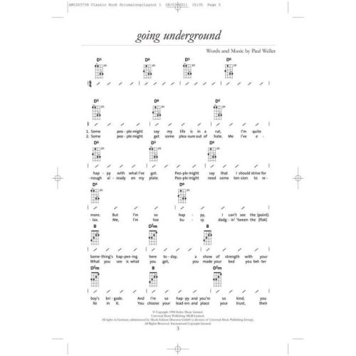 Strumalong Ukulele Classic Rock
