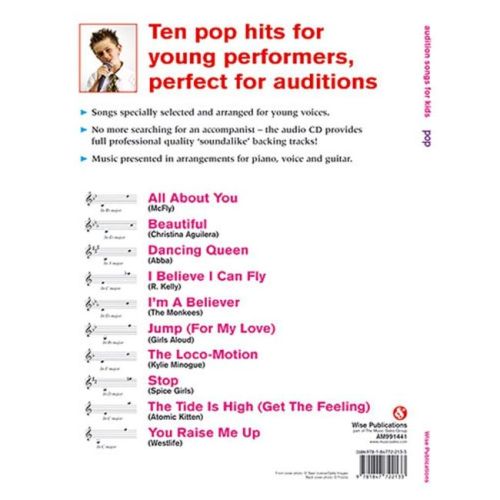 Audition Songs For Kids Pop