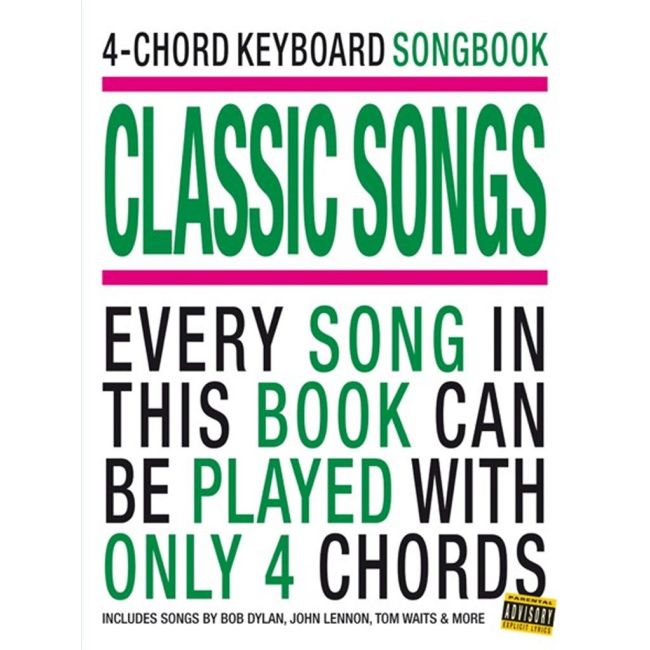 4-Chord Keyboard Songbook Classi