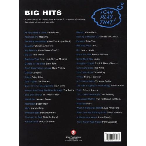 I Can Play That Big Hits