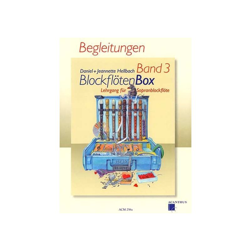 Hellbach & Hellbach - BlockflötenBox 3 - Begleitungen Vol. 3