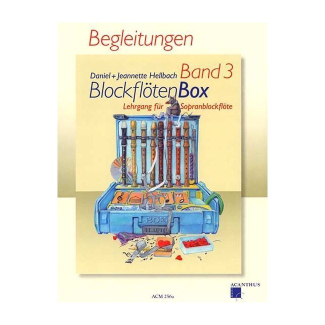 Hellbach & Hellbach - BlockflötenBox 3 - Begleitungen Vol. 3