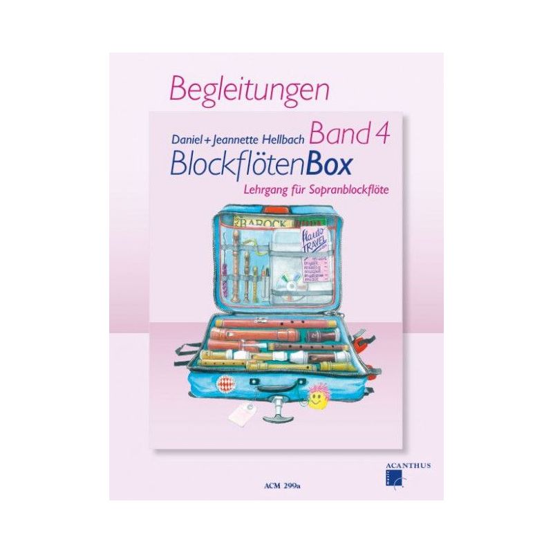 Hellbach & Hellbach - BlockflötenBox 4 - Begleitungen Vol. 4