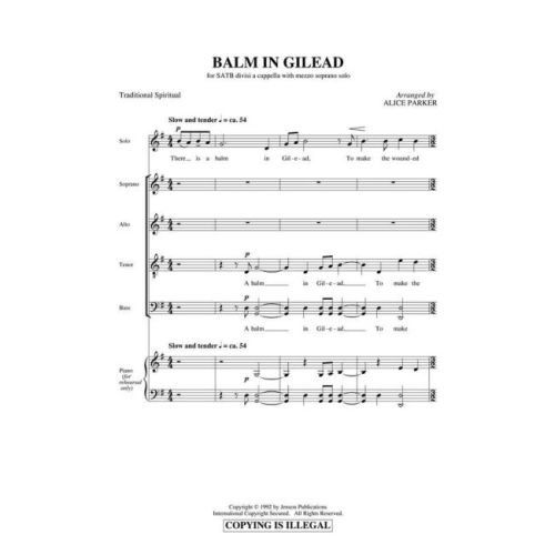Balm in Gilead