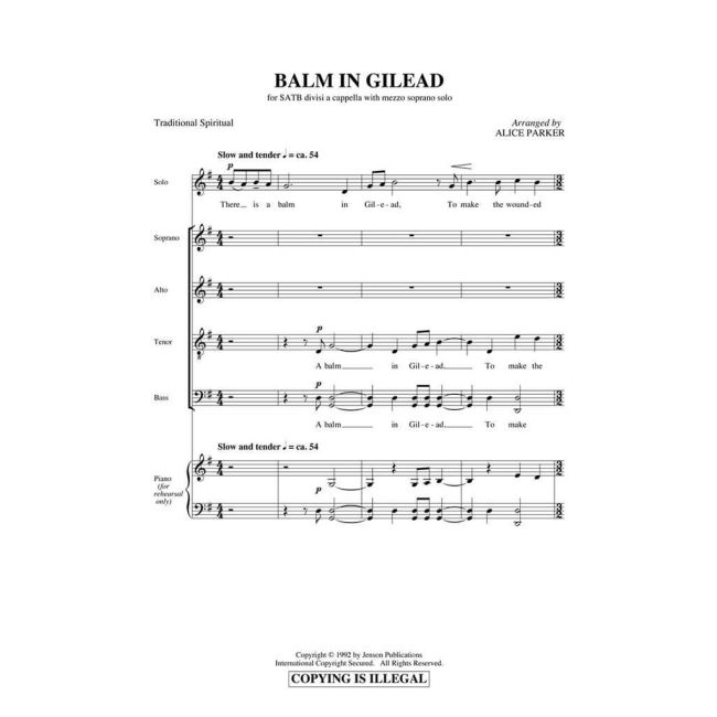 Balm in Gilead