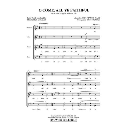 O Come, All Ye Faithful
