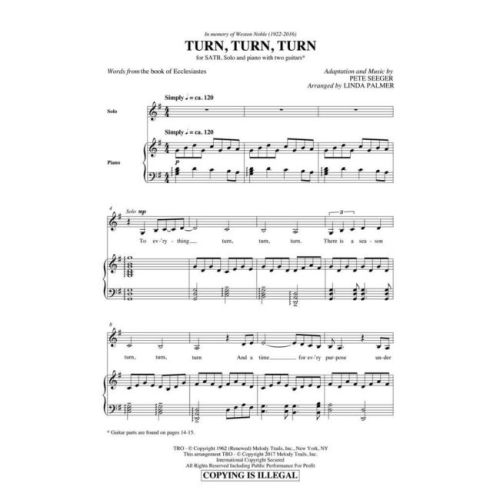 Palmer, Linda - Turn, Turn, Turn