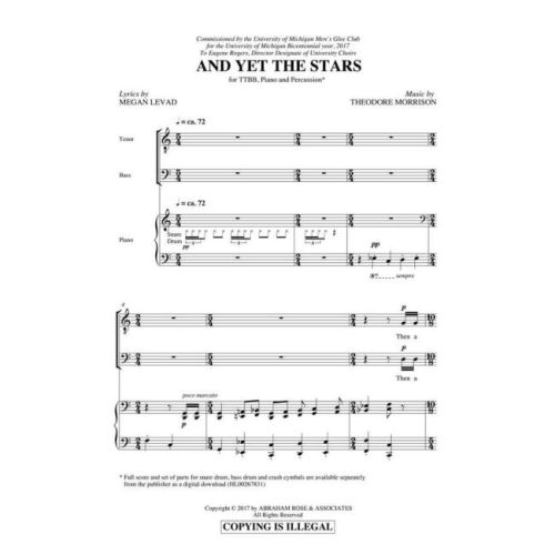 Morrison, Theodore - And Yet the Stars