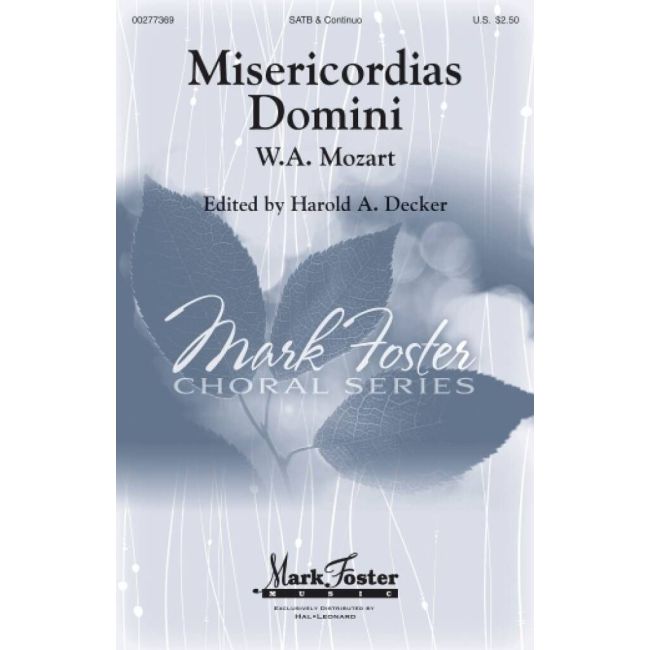 Mozart, Wolfgang Amadeus - Misericordias Domini