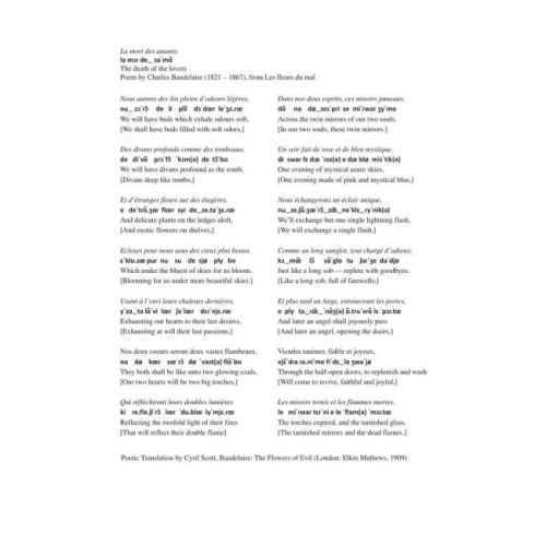 Jacobsen, Andrew - La Mort Des Amants