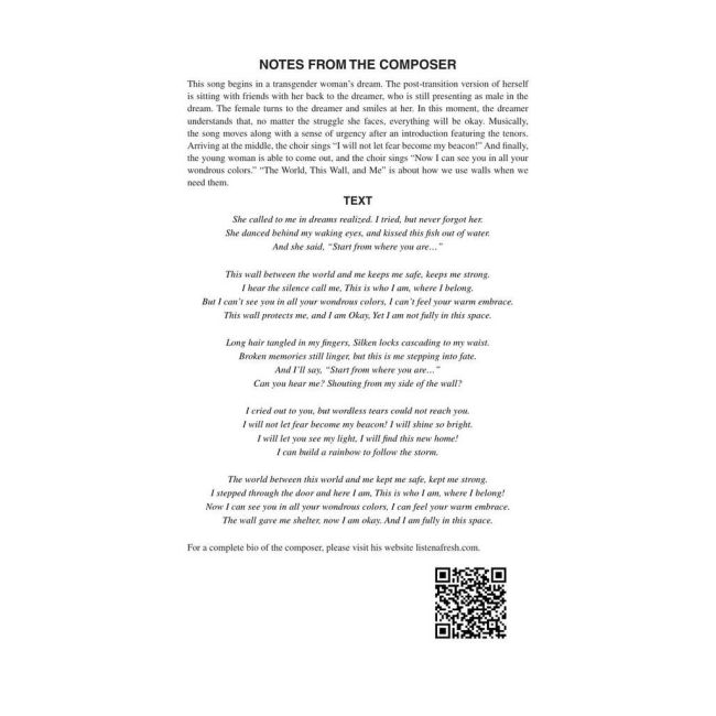 Michael Bussewitz-Quarm - The World, This Wall, and Me