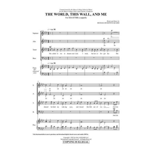 Michael Bussewitz-Quarm - The World, This Wall, and Me