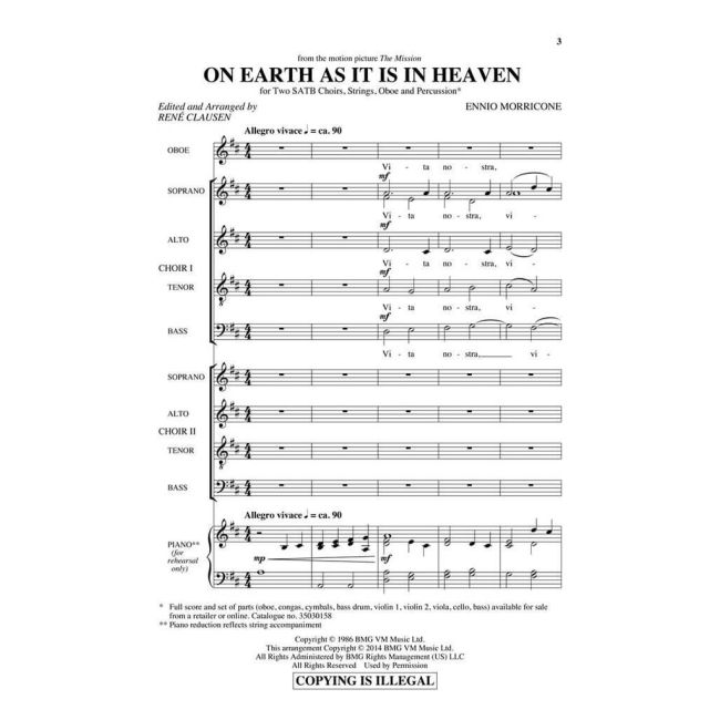 Morricone, Ennio - On Earth As It Is In Heaven