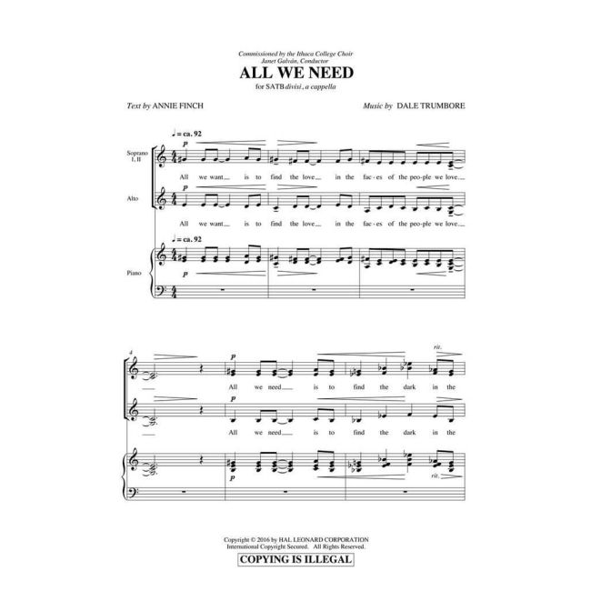 Trumbore, Dale - All We Need