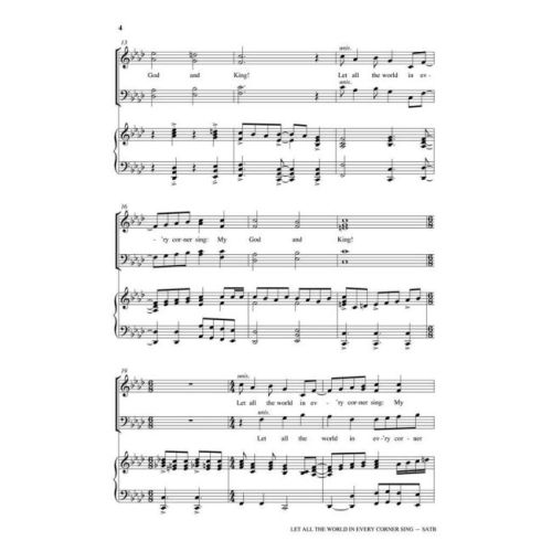 Herbert & Joseph M. Martin - Let All the World in Every Corner Sing