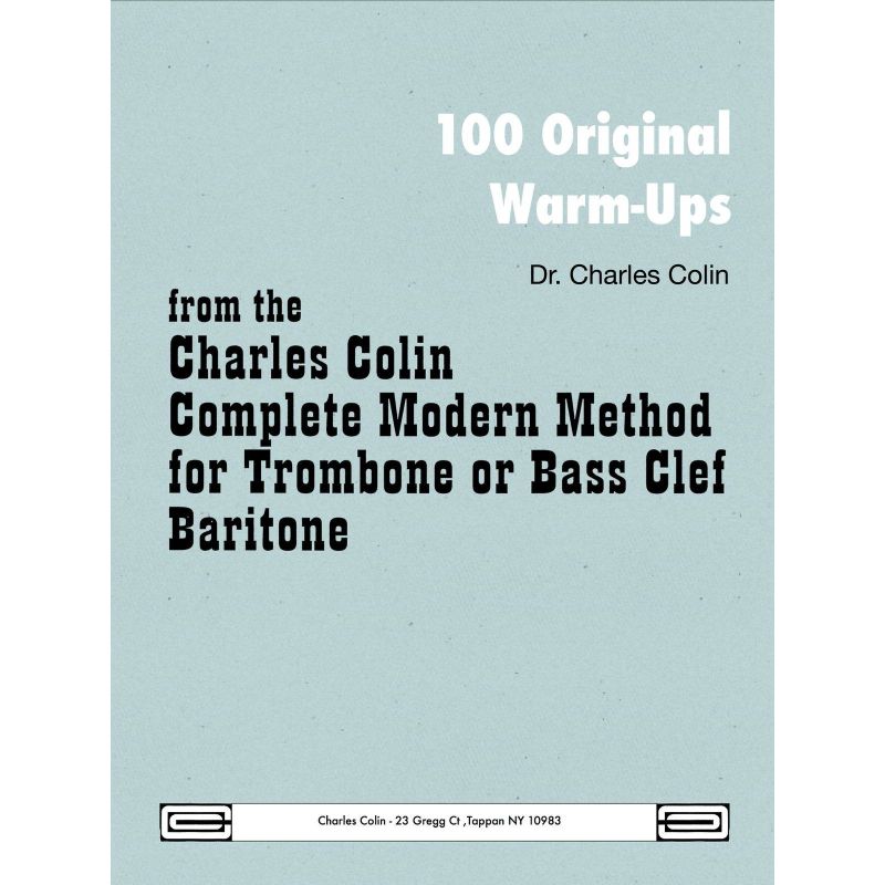 Colin, Charles - 100 Original Warmups