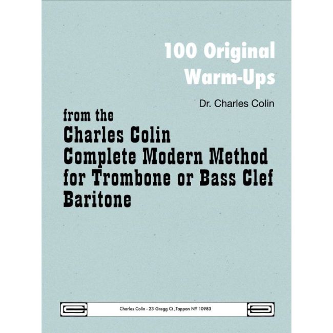 Colin, Charles - 100 Original Warmups