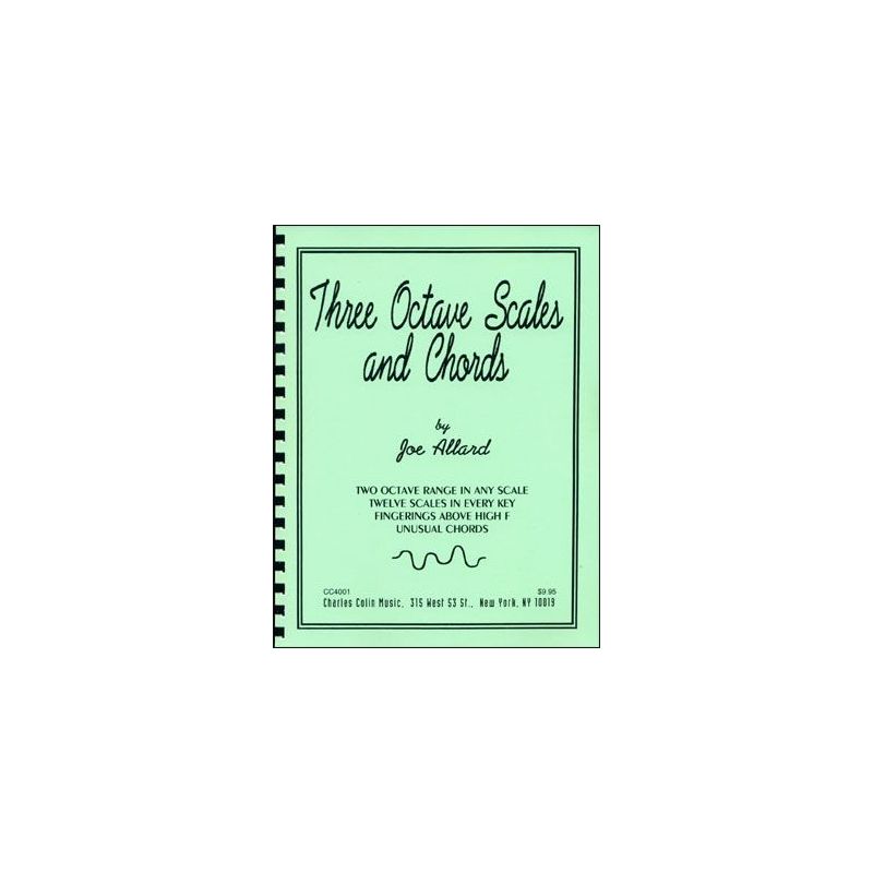 Allard, Joe - Three Octave Scales and Chords