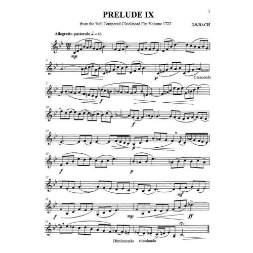 Bach Dances for Trumpet & Piccolo