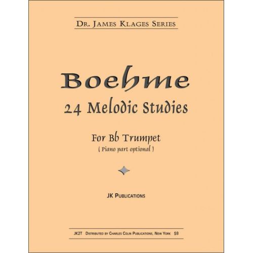 Boehme, Oskar - 24 Melodic...