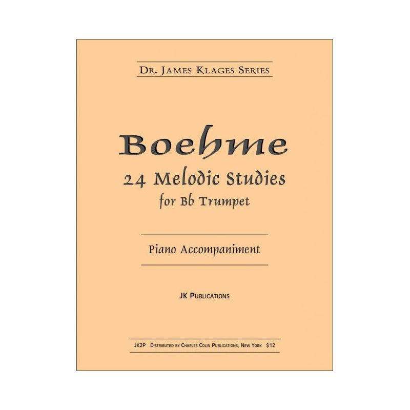 Boehme, Oskar - 24 Melodic Studies