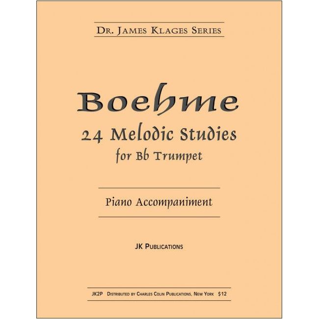 Boehme, Oskar - 24 Melodic Studies