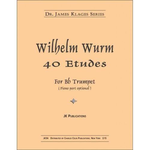 Wurm, Wilhelm - 40 Etudes