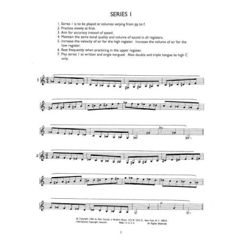 Bush, Irving R. - Top Tones for Trumpet