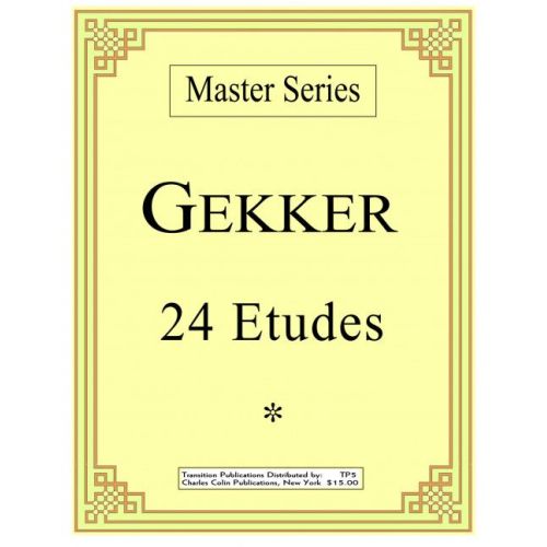 Gekker, Chris - 24 Etudes
