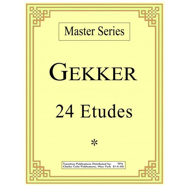 Gekker, Chris - 24 Etudes