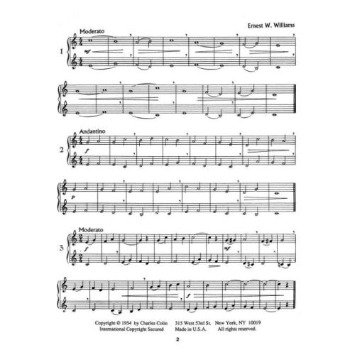 Williams, Ernest S. - 114 Easy Duets