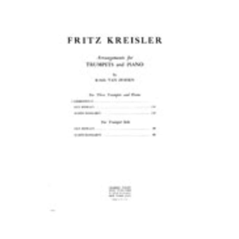 Kreisler, Fritz - Liebesfreud