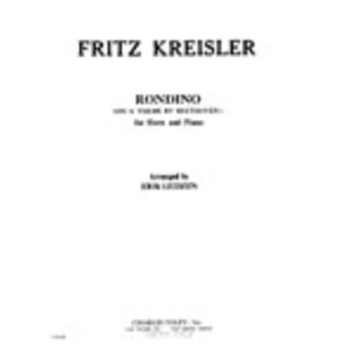 Kreisler, Fritz - Rondino