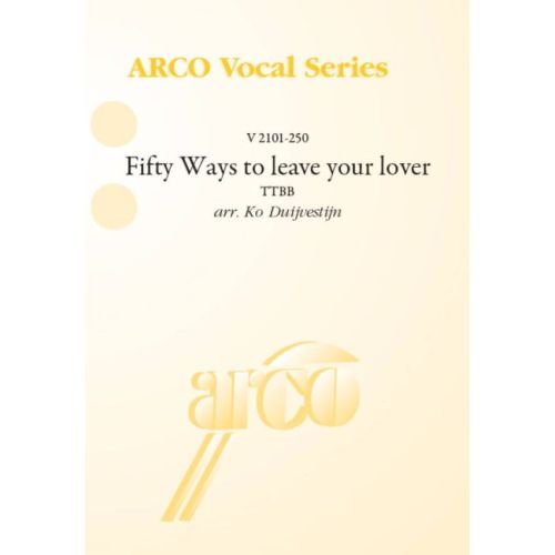 Fifty Ways to leave your lover