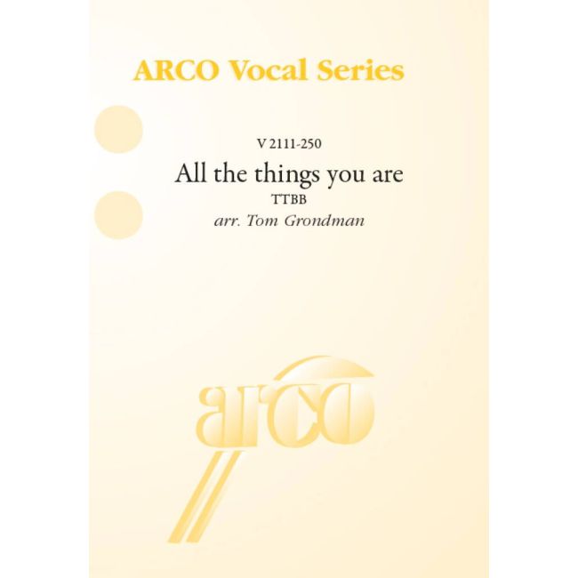 Hammerstein II, Oscar - All the things you are