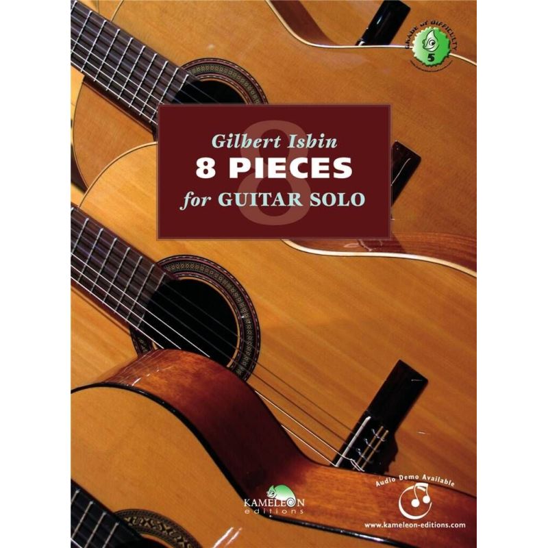 ISBIN, Gilbert - 8 Pieces For Guitar Solo