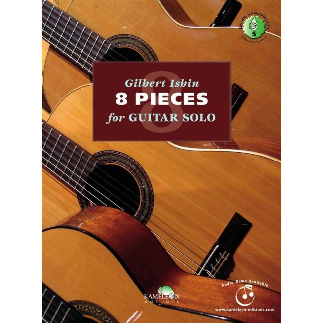 ISBIN, Gilbert - 8 Pieces For Guitar Solo
