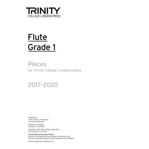 Flute Exam 2017-2020 - Grade 1